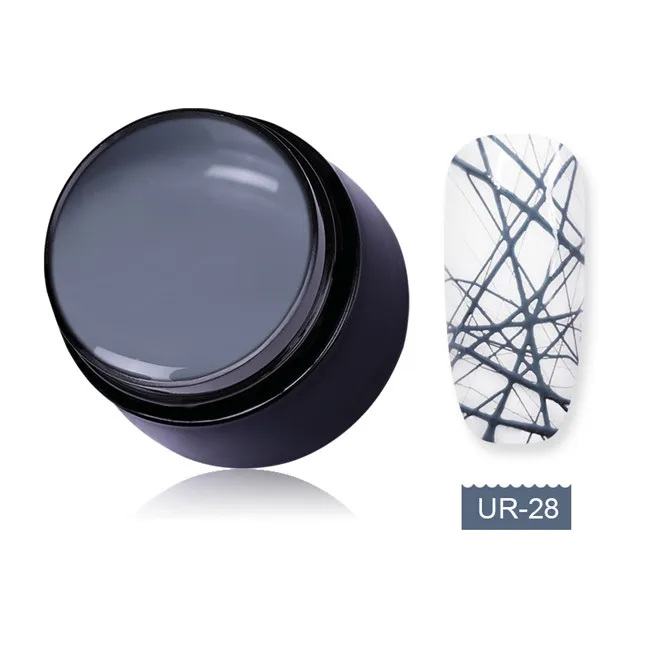 UR-28 46290-16 Ur Sugar 5 мл Гель-лак для рисования ногтей лак краска для ногтей линия лак Толстая упругая краска УФ-гель замочить от паука УФ-гель - Цвет: UR-28 46290-16