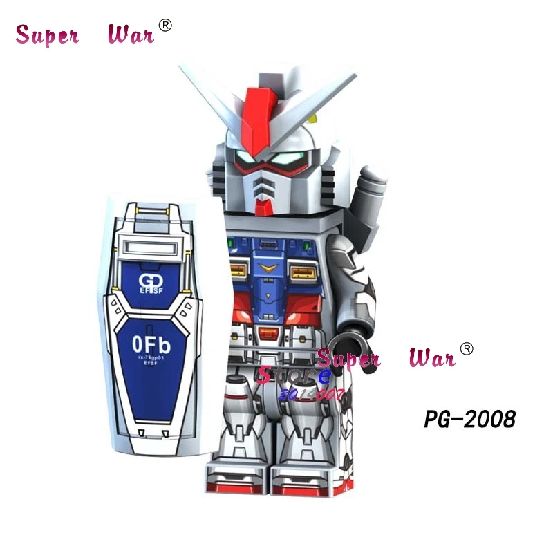 Один фильм мазинкайзер мазингер Z EVA Masked Rider Baltan Seijin Kamen Beast King Golion Voltron Ultraman строительные блоки игрушки - Цвет: PG2008