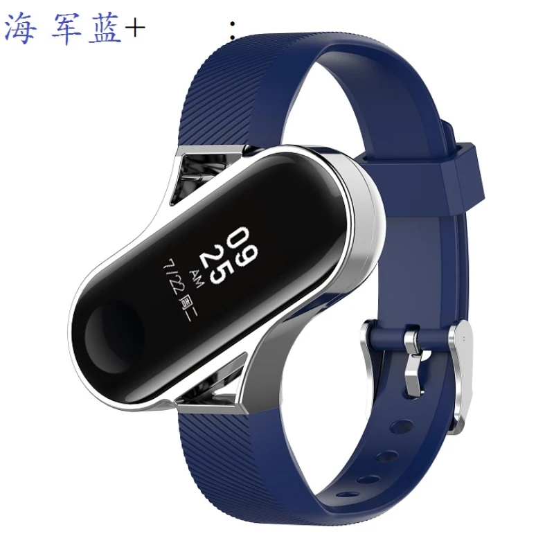 Для mi Band 3 4 ремешок спортивный силиконовый+ металлическая рамка браслет на запястье mi band 3 ремешок аксессуары умный Браслет для Xiaomi mi Band 3 4