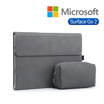

2020 New Laptop Tablet Cover Sleeve for Microsoft Surface Go 2 Stand Holder surface go 2 10 inch Case Women Men Solid Laptop Bag