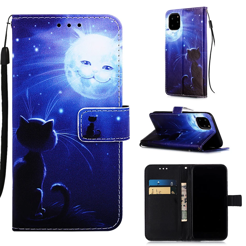 Для huawei mate 20 Lite P smart Honor 10 Lite кожаный чехол-кошелек с откидной крышкой для книги мягкий чехол для Honor Play 8A Y6 Pro