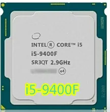Процессор Intel Core i5-9400F i5 9400F 2,9 ГГц шестиядерный шестипоточный процессор 65 Вт 9M процессор LGA 1151
