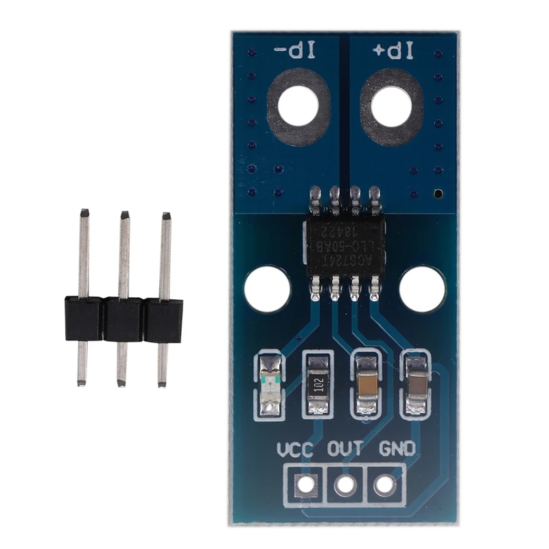 Розничная продажа ACS724TLLCR 50A диапазон Холла Датчик тока модуль ACS724 для Arduino |