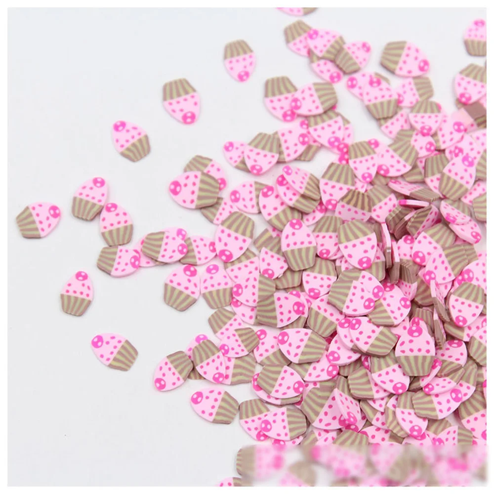 5mm 50 г 5 мм 3D Торт Fimo Ломтики Полимерная глина DIY ремесла дизайн ногтей украшения улыбка наполнитель наклейки для ногтей торт телефон деко - Цвет: 5mm