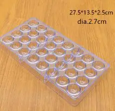 1 PC/18/24/32/36-полость формируя Halfsphere в форме жесткий поликарбонатные формы для шоколада ПК конфеты инструмент для изготовления пасты впрыска PC форма для выпечки тортов, контроль качества, энергоэффективный, 253 - Цвет: SAME AS PHOTO