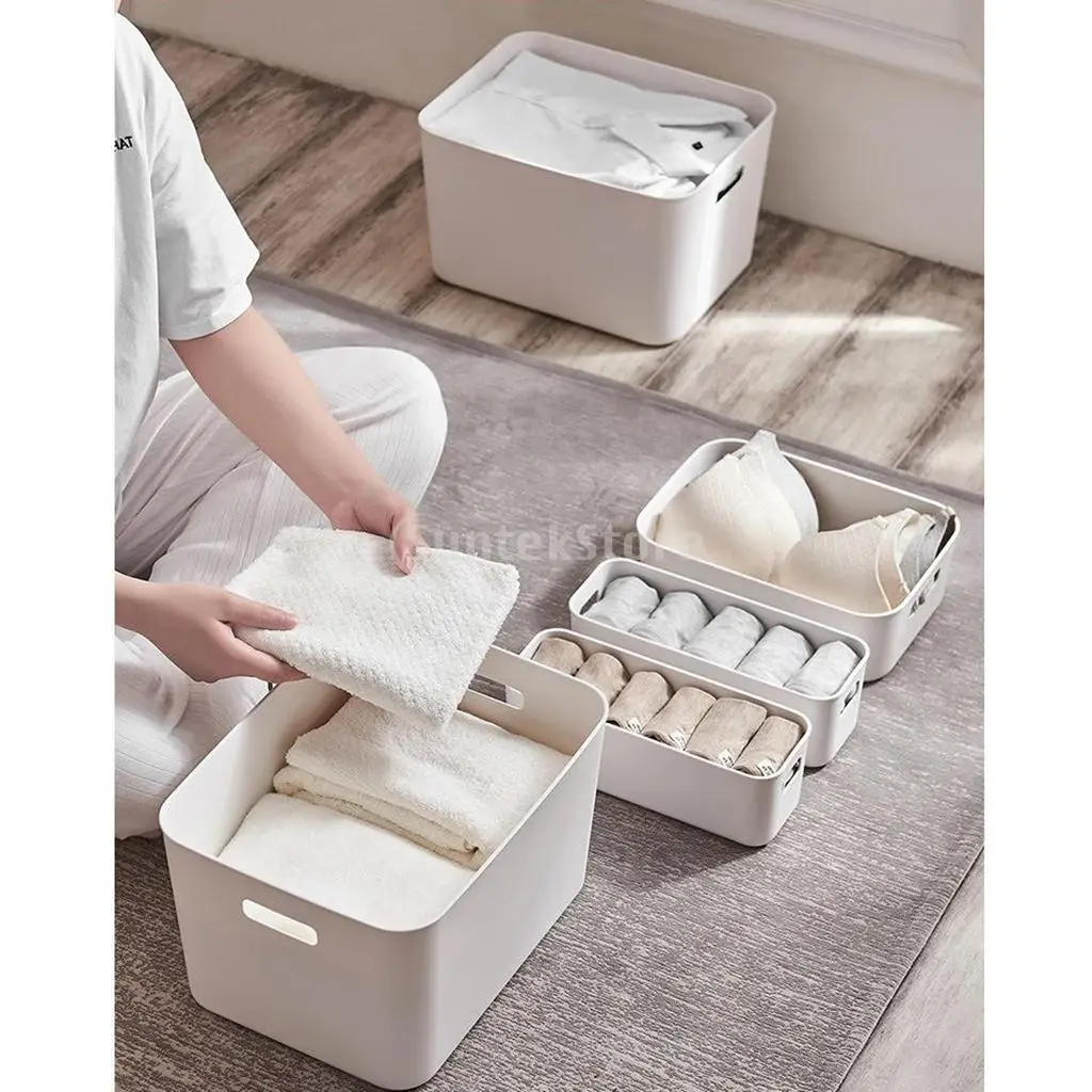 Home Storage Box Socks Partition Sundries Organizer Storage Pantry Bedroom