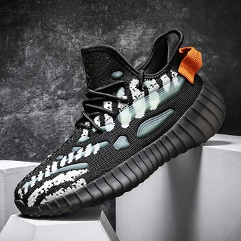 

Fashion Men Casual Shoes 2020 brand sneakers men Lightweight Lace-up Walking Sneakers trainer Male FootwearH350V3