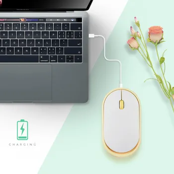 

1600 DPI Bluetooth Mouse Wireless 2.4G USB LED Backlit Gaming Mouse For Macbook Pro Lenovo Mini Ergonomic Computer Silent Mouse