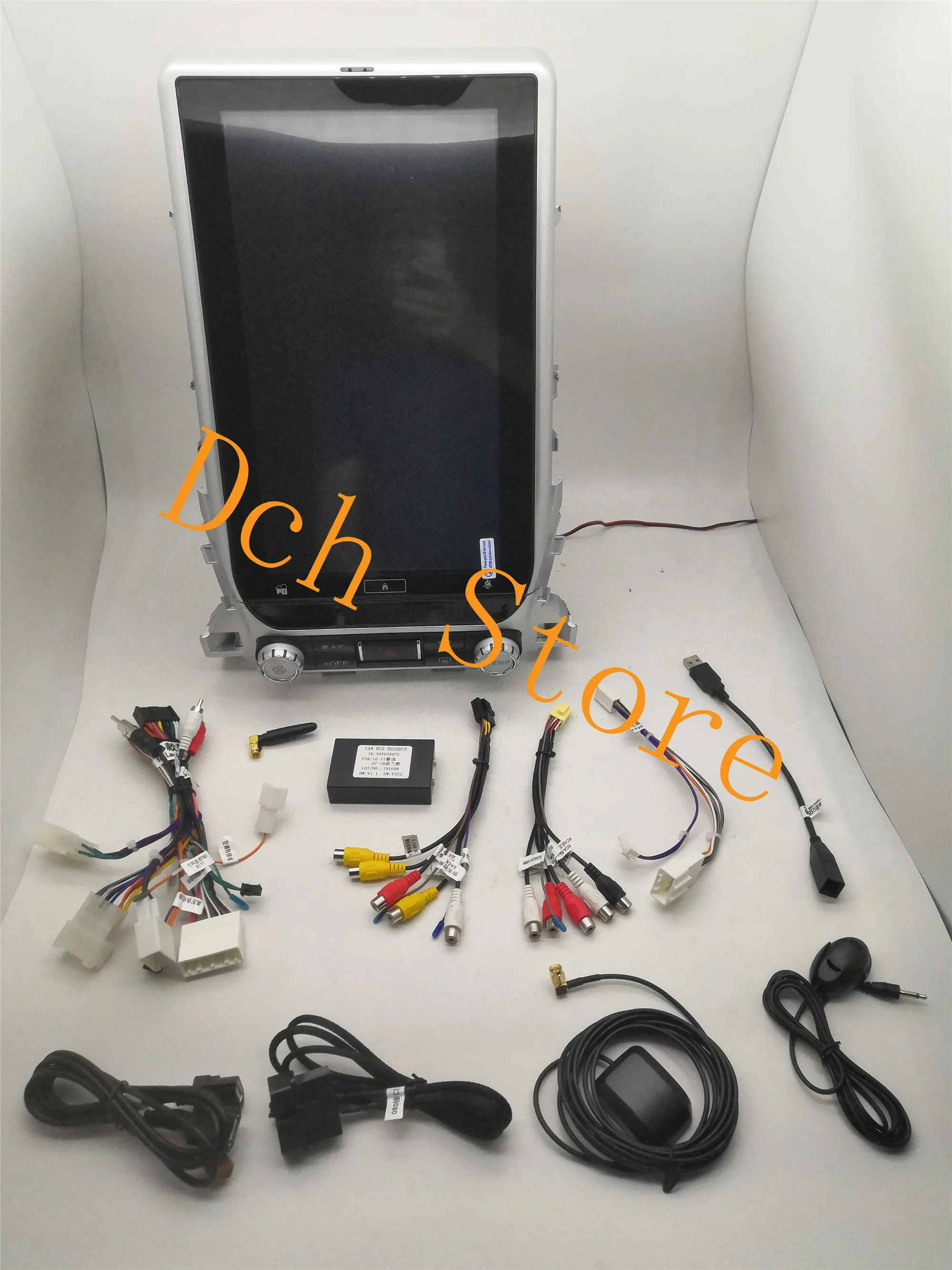 13 6 дюймовый Вертикальный стиль Тесла Android 9 0 автомобильный DVD GPS навигатор для TOYOTA