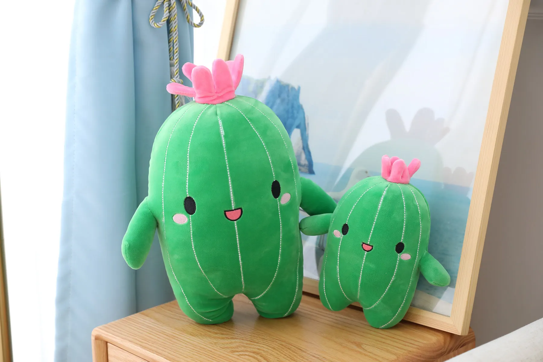 Kawaii Therapy Jumbo Cactus Plush (60cm) - Limited Edition