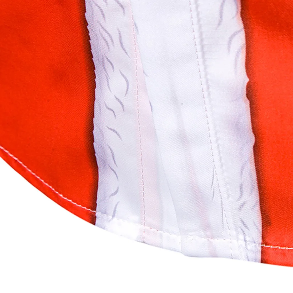 Рождественские мужские рубашки blusa masculina, уродливая Повседневная забавная рубашка с 3d принтом, Мужская облегающая блуза из двух частей, топ, рубашка hombre
