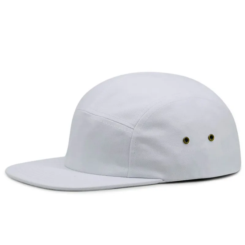 Flat Brim Baseball Cap Adjustable Blank 