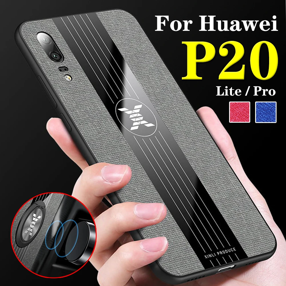 P 20 pro phone case on for huawei p20 lite light cover huawie hwauer p20lite 20p p20pro protective funda ring kickstand bumper |