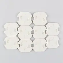 10 шт. детская Защитная поворотная крышка Европейский стандарт Электрическая защита