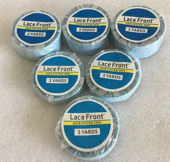 

3 yards Blue lace front support tape for wig toupee tape double side tape for tape hair extension massage
