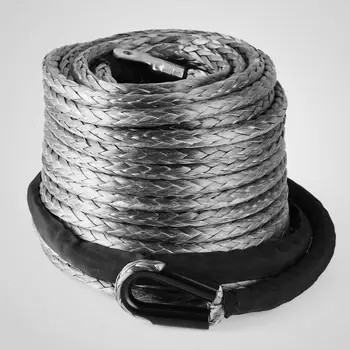 

10mm 28m 9299kg Dyneema Forst Synthetik Kunststoff-Seil Seil-Winde Winden-4x4