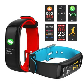 

Fitness Tracker Smart Bracelet IP67 Waterproof Heart Rate Blood Pressure Monitor Sleep Track Pedometer Smart Wristband Watch Men