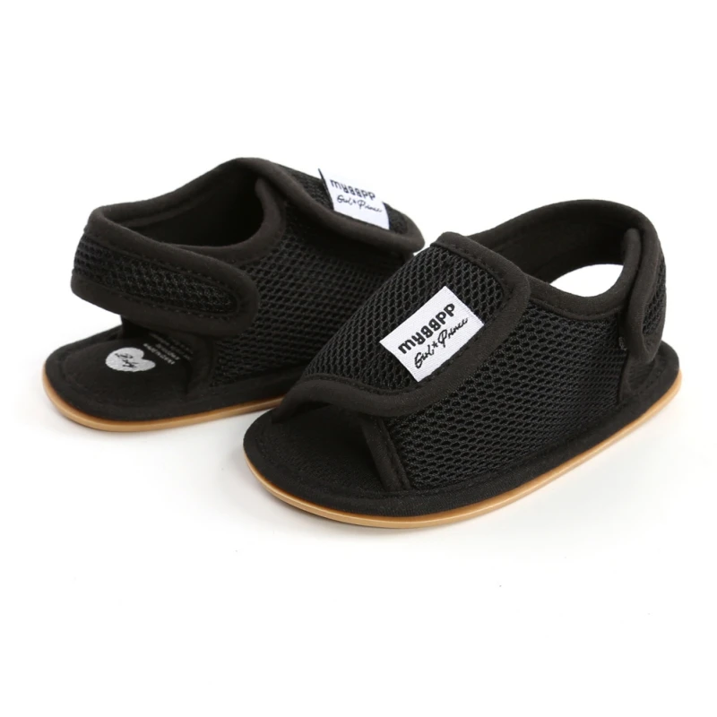 Baby Sandals Infant Boys Girls Summer Fashion First Walkers Flat With Soft Bottom Children Cute Anti-slip Toddler Shoes 0-18M