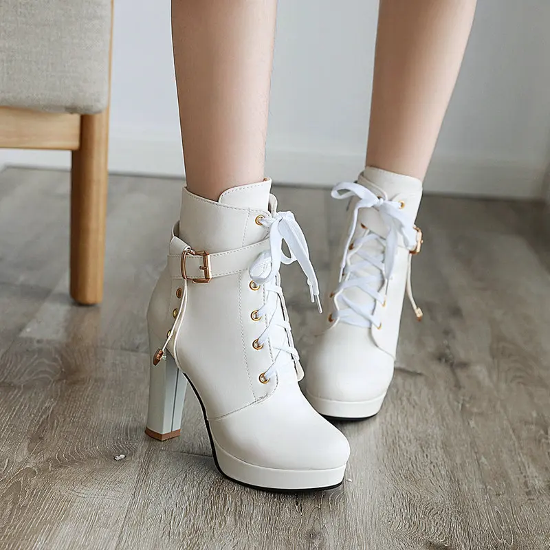 Boots Female women shoes Ankle 2020 Autumn British Wind Genuine Leather Thick With Short Boots Motorcycle Martin shoes Boots Female women shoes Ankle 2020 Autumn British Wind Genuine Leather Thick With Short Boots Motorcycle Martin shoes
