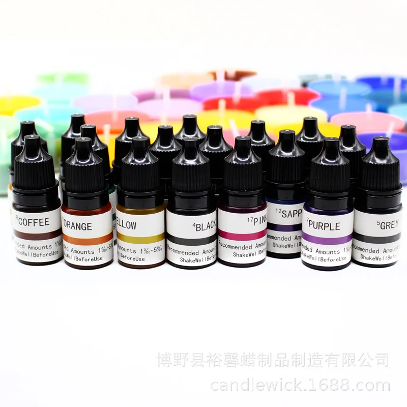 Aromatherapy Candle Liquid Dye Coloring Pigment Liquid Coloring Agent