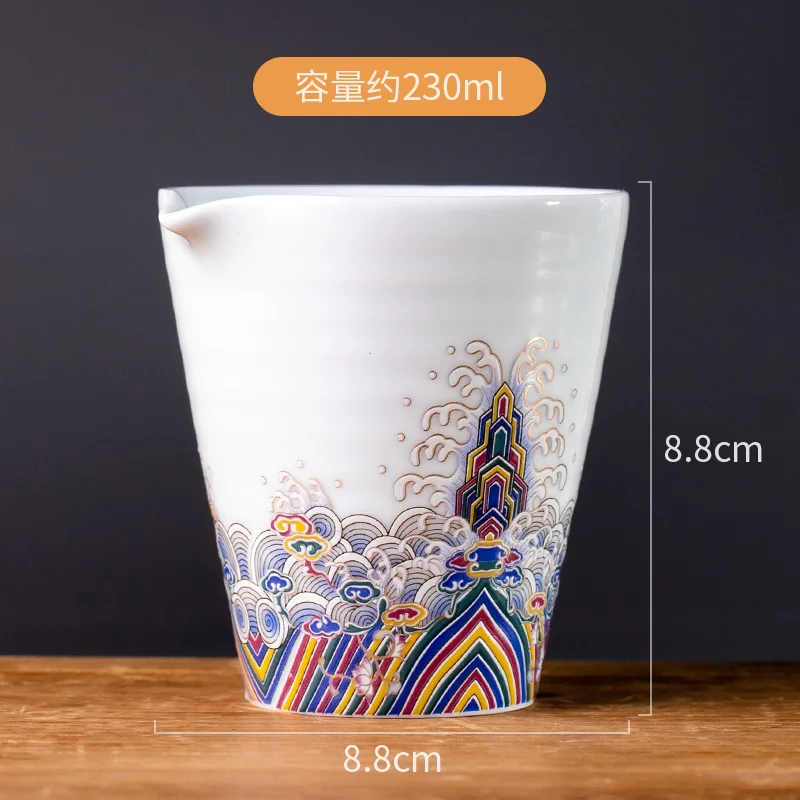 F Цзиндэчжэнь чайная чашка sopera de ceramica подарок для друга чайная посуда пиалы для чая украшения дома аксессуары Хризантема Чай Исин - Цвет: F
