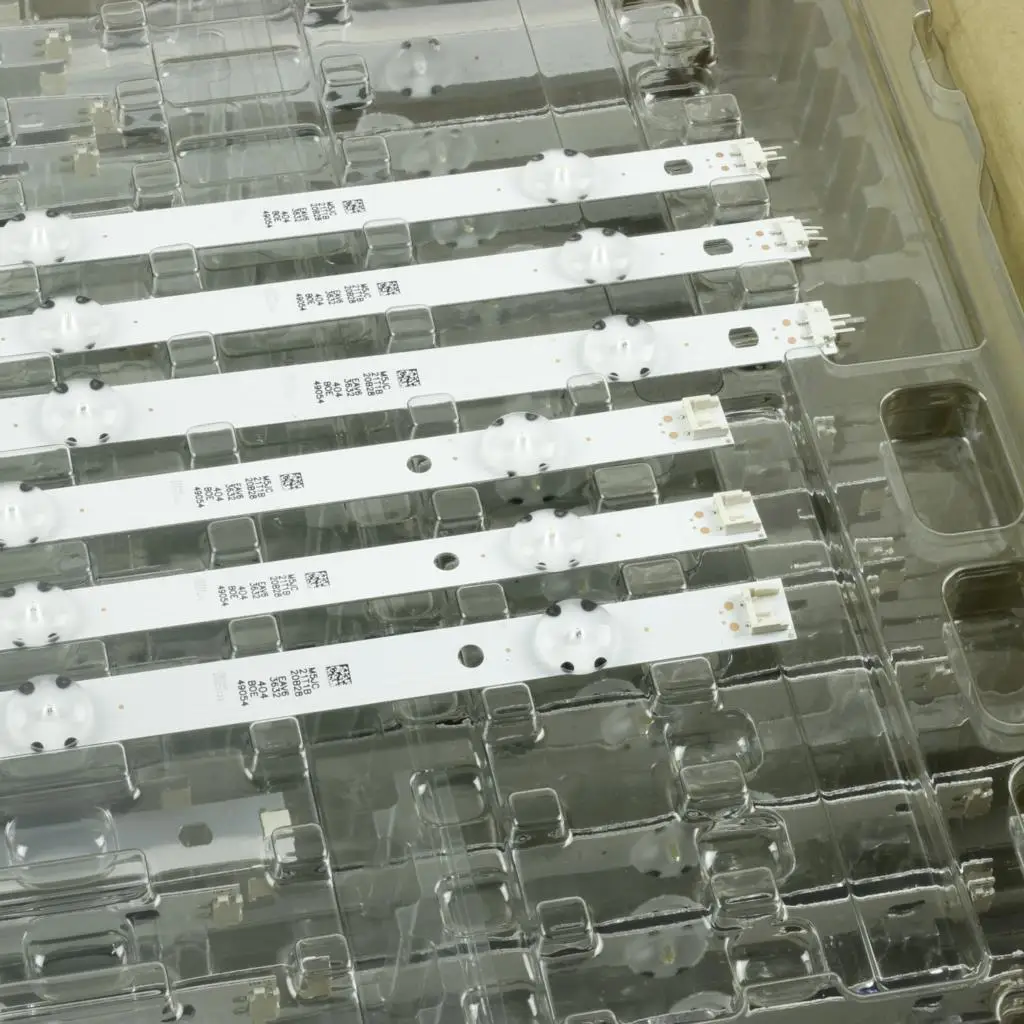 6 PCS LED backlight strip for 49UJ670 49LJ61 49LH61 49UJ635 49UJ651V 49UJ701 49LJ614 HC490DGG-ABSR2-A14X AGF79079002