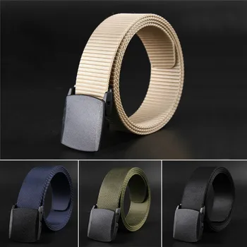 

Automatic Buckle Men's Belts Male Army Tactical Belt Men's Military Waist Strap Canvas Belts Women Cummerbunds Belt