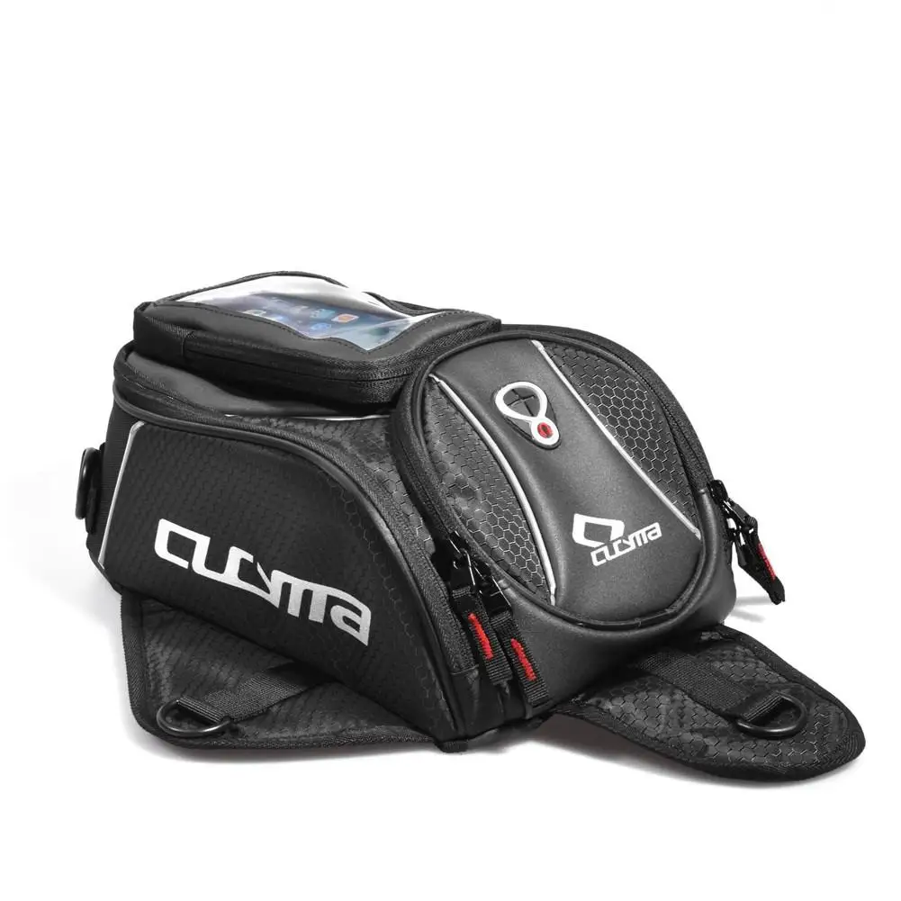 Мотоциклетная сумка на бак, водонепроницаемая мотоциклетная сумка на магните, сумка на плечо, чехол для телефона, для смартфона/gps, большой экран
