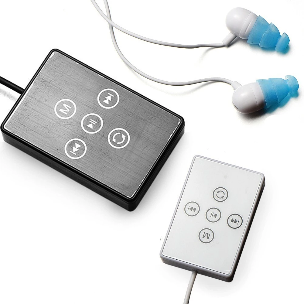 4GB FM MP3 Player Swimming Running Diving Waterproof W/3.5mm Headphone Clip Sport Music Loseless | Электроника