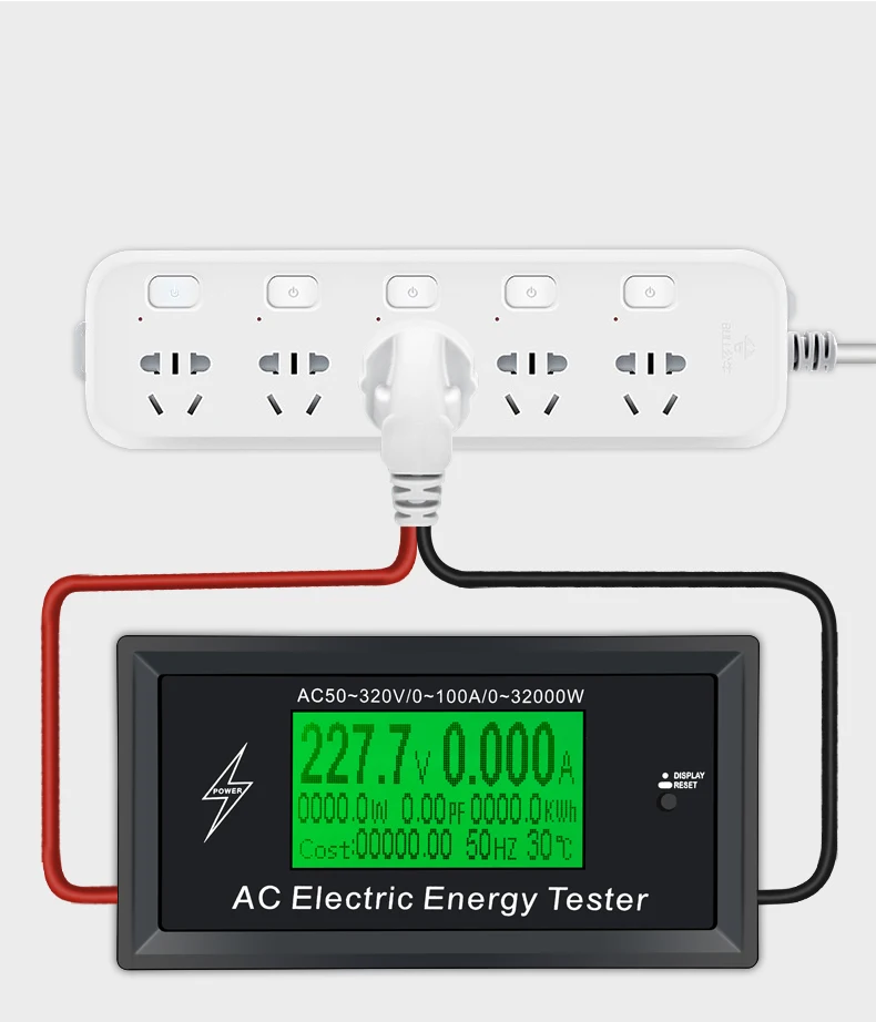 3KKW Digital Voltage phone app AC Meters indicator Power Energy