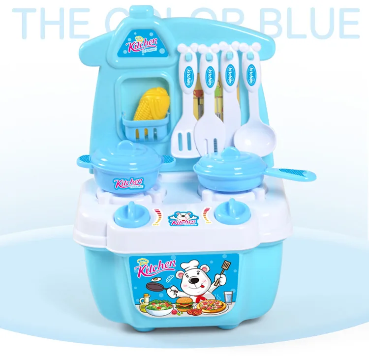 Мини-кухня игровой дом игрушки радость маленькая кухня хранение кухонной утвари коробка Посуда Тайваньская игрушка для девочек