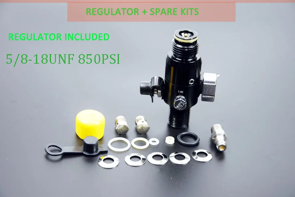 ALL UNF 850 PCP Пейнтбольный регулятор PIN уплотнительное кольцо 10 шт - Цвет: ALL UNF 850