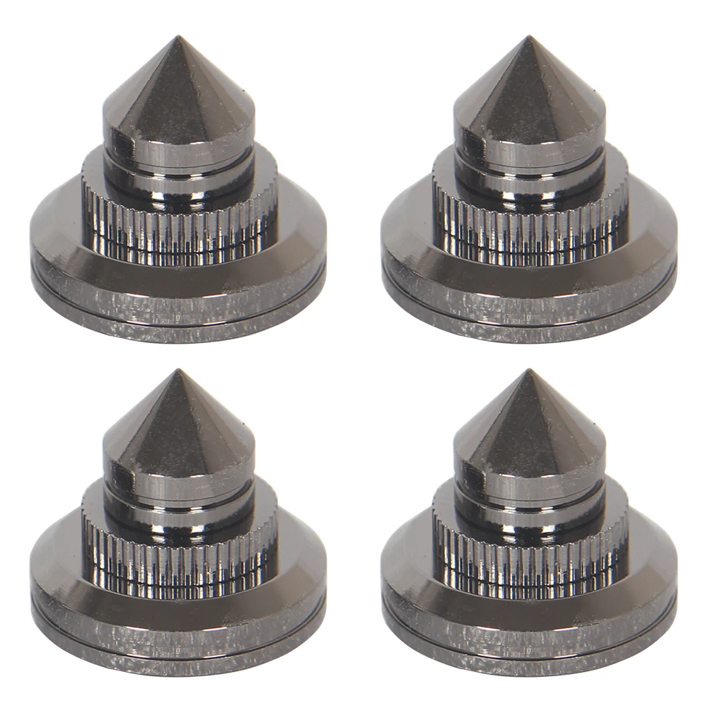 

4PCS/Set Home Pad Spike Meeting Cone Pure Floor Foot Nail Anti Vibration Loud Shock Resistant Outdoor Speaker Stands Sound