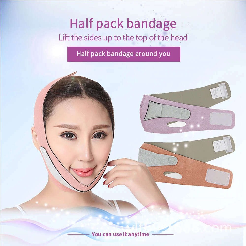 

VIP Double Chin Face Bandage Slim Lift Up Anti Wrinkle Mask Strap Band V Face Line Belt Women Slimming Thin Facial Beauty Tool