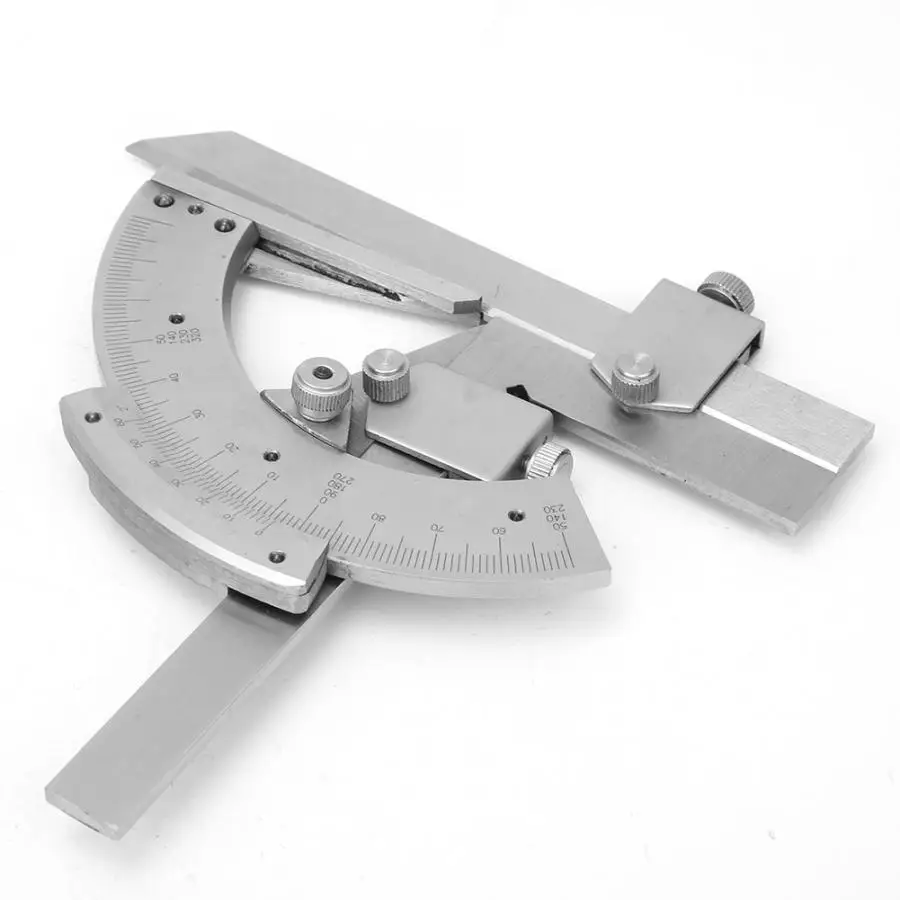 Universal Angle Measuring Gauge Carbon Steel 0~320Degree Protractor Angle Finder Tool