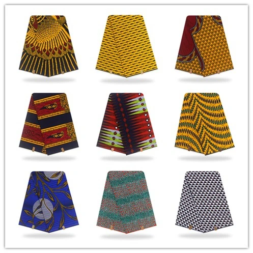 Восковая Ткань 6 ярдов высокого качества Африканский воск хлопок мягкий воск ткань для шитья