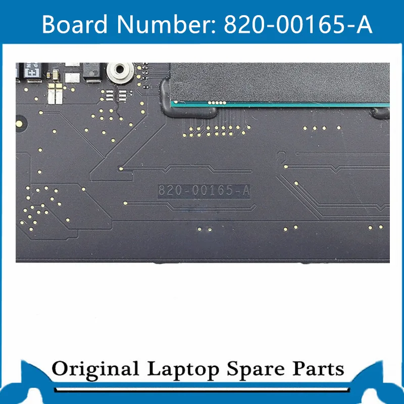 Протестированная Рабочая Подлинная материнская плата A1466 для Macbook Air 13 дюймов материнская плата 820-00165-A основная плата i5 8G 1,6 ghz