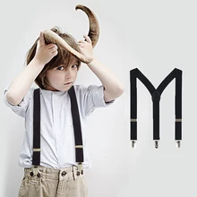 Г., одноцветные Детские подтяжки для маленьких мальчиков и девочек, Эластичные подтяжки на спине, регулируемые подтяжки для детей