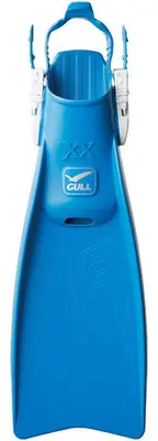 Синий NiteScuba плавники для подводной фотографии GULL Super Mew XX FIN adajustable - Цвет: Синий