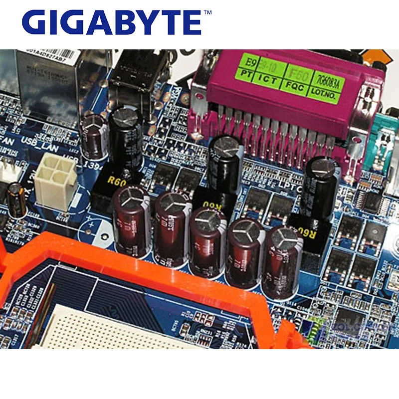Для nVIDIA nForce 520 Gigabyte GA-M52S-S3P Socket AM2 материнская плата DDR2 8 Гб GA-M52S S3P настольная системная плата ATX M52S-S3P б/у
