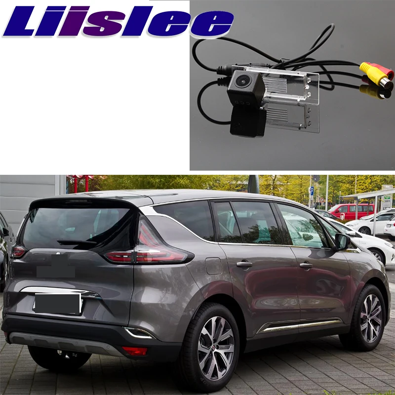 Liislee Автомобильная камера заднего вида для Renault Espace V 5 2015 ~ 2020 с разъемом RCA |