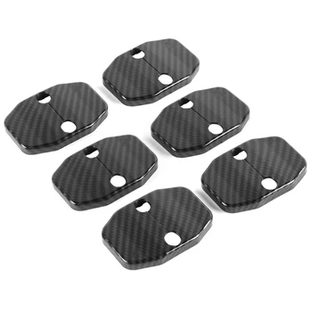

JK Door Lock Cover Buckle Decor Trim for Jeep Wrangler JK 2007-2017 Door Locker Protector Sticker