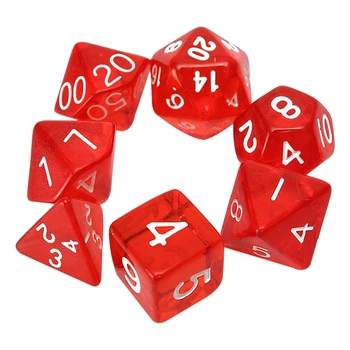 

7-Dice Sided D4 D6 D8 D10 D12 D20 MTG Magic the Gathering D