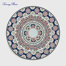 SunnyRain 1-piece круглый коврик для гостиной спальни ковры и ковры