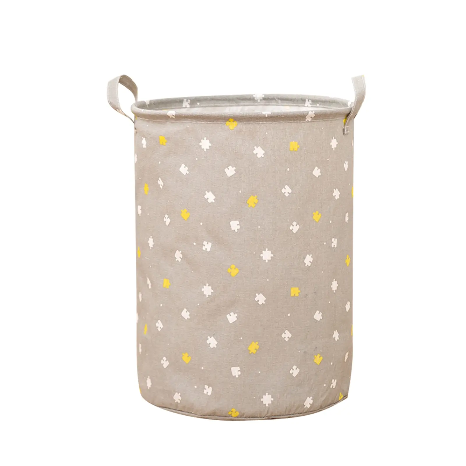 2021 New Super Large Laundry Basket With Drawstring Round Dirty Clothes Toys Folding Bucket Anti-dust Big Storage Barrel Hamper 