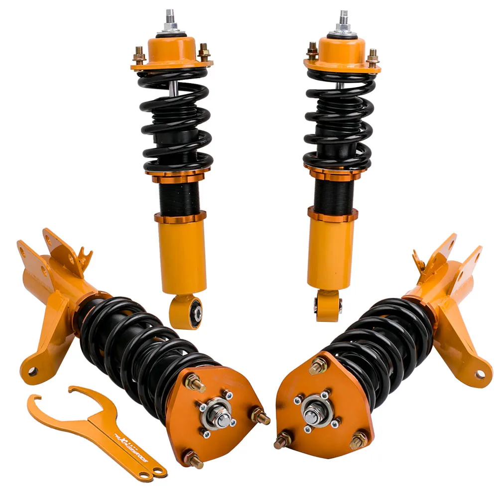 4pcs Coilover Adjustable ride height Shock suspension Kit for Honda
