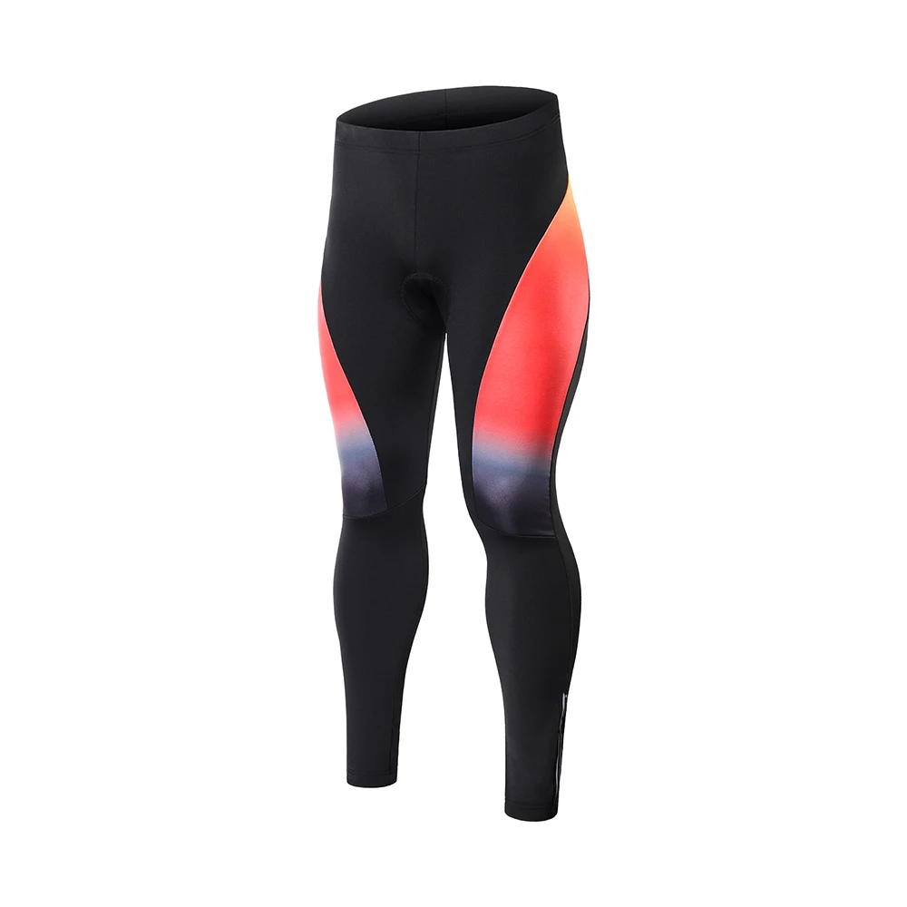ARSUXEO, мужские велосипедные штаны, зимние, с подкладкой, теплые, длинные, MTB, компрессионные, велосипедные, дышащие, тренировочные штаны, эластичные, ZFP - Цвет: ZF08 pant