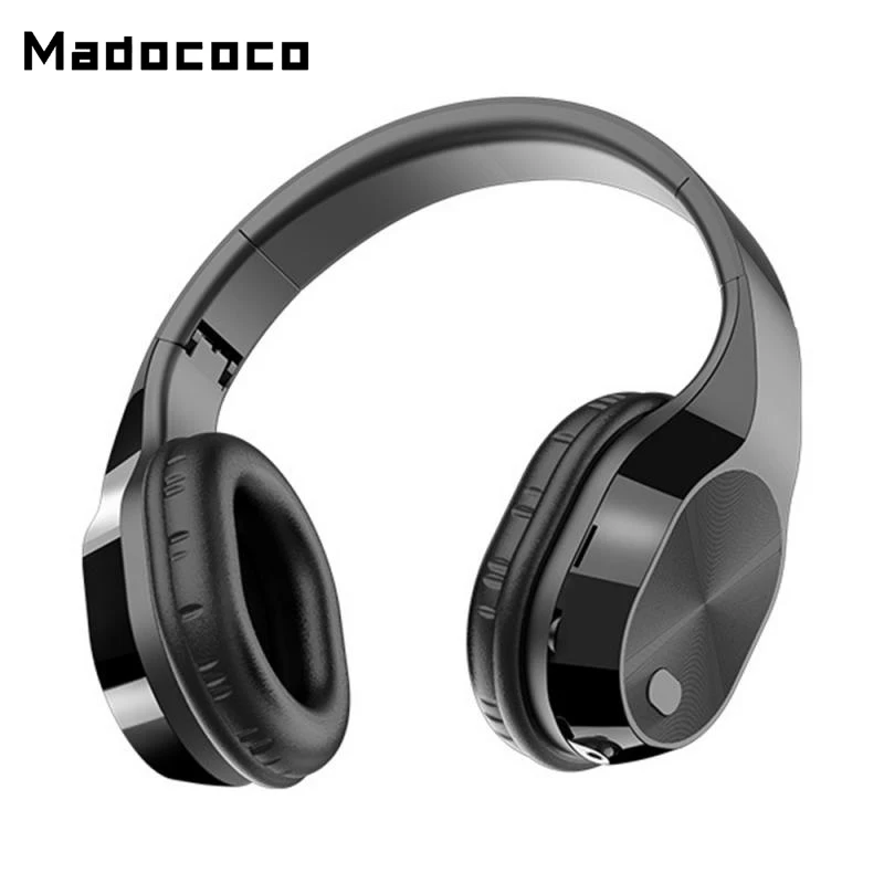 

NEW T5 HIFI stereo wireless bluetooth headset sports Gaming headphones noise cancelling earphone with microphone for ear phones