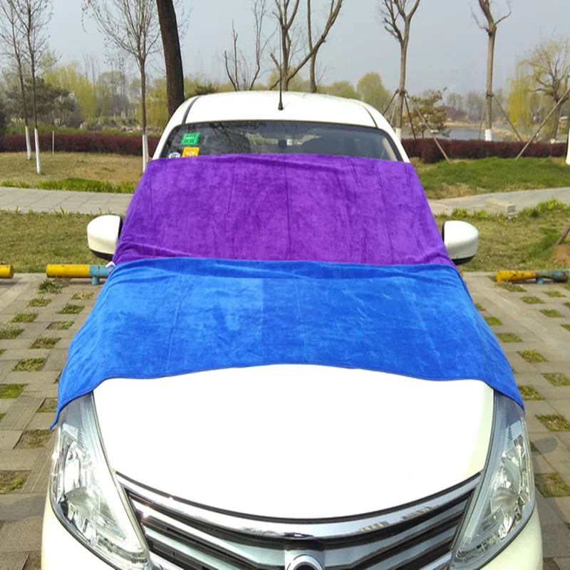 80X180cm thick microfiber cloth-cleaning towel, used for fine car finishes, interiors, chrome plating, kitchen (no scratches) 6