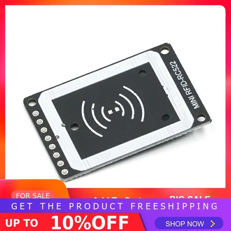MINI RFID module RC522 Kits S50 13.56 Mhz 6cm With Tags SPI Write& Read for arduino uno 2560